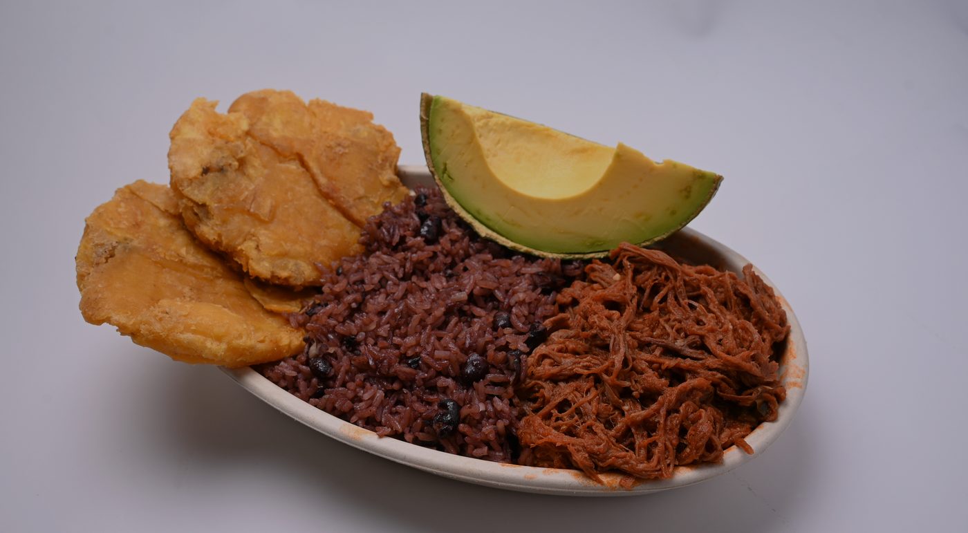 Handcrafted Cuban plate at El Cubano Market