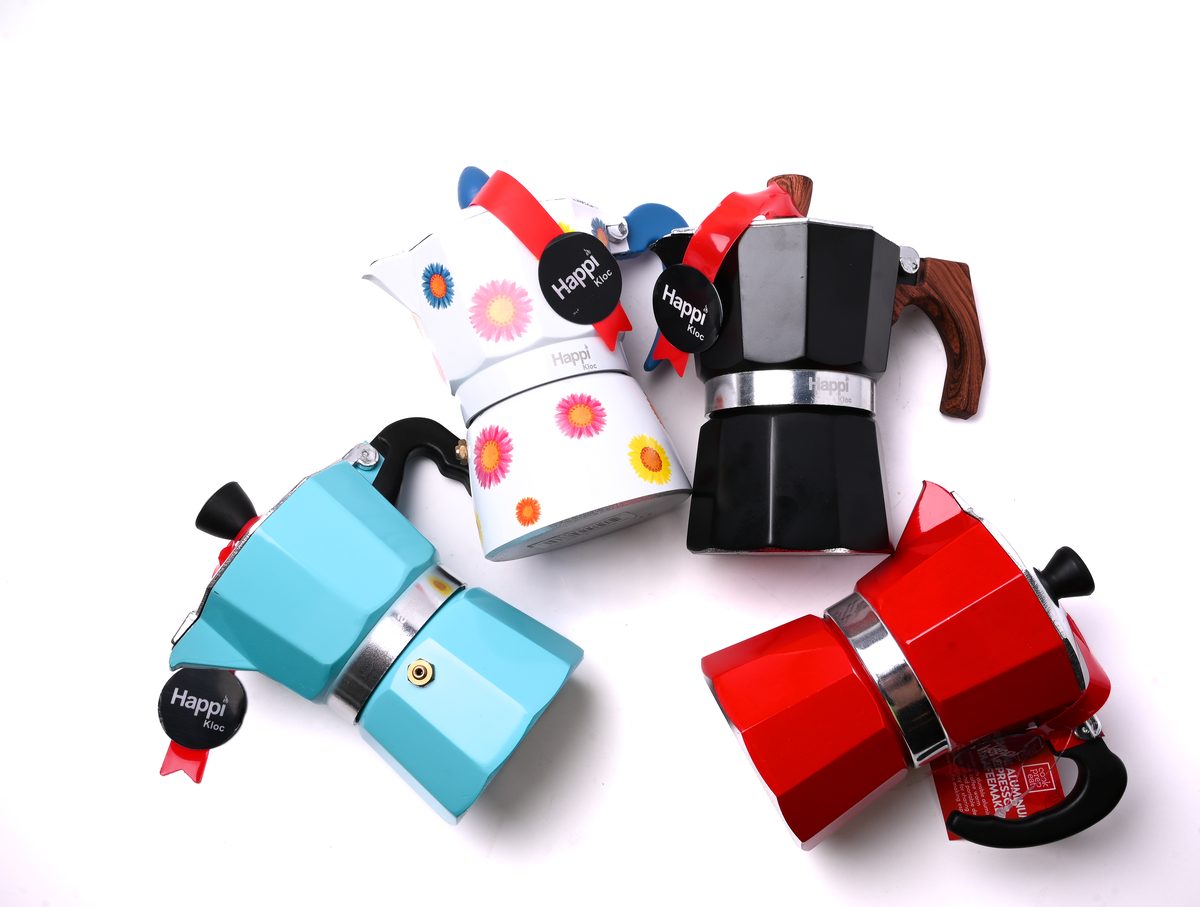 Cuban espresso moka pots