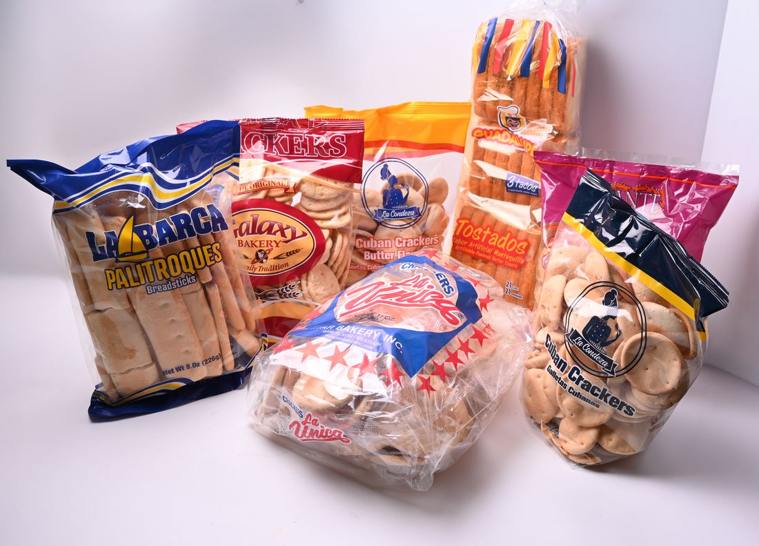 Cuban breads, pastries and galletas