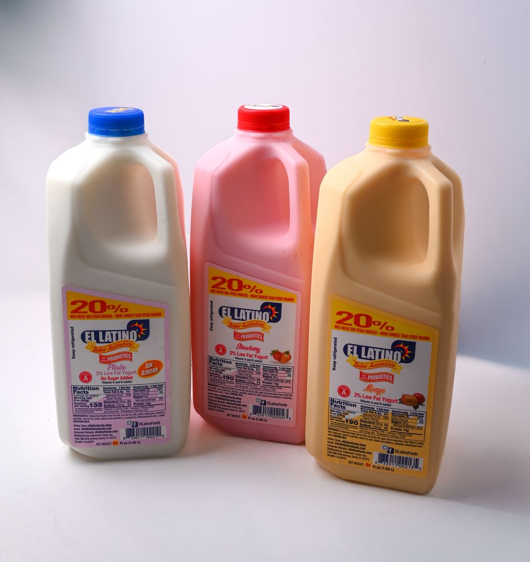El Latino batido shakes in mamey, guanábana and trigo