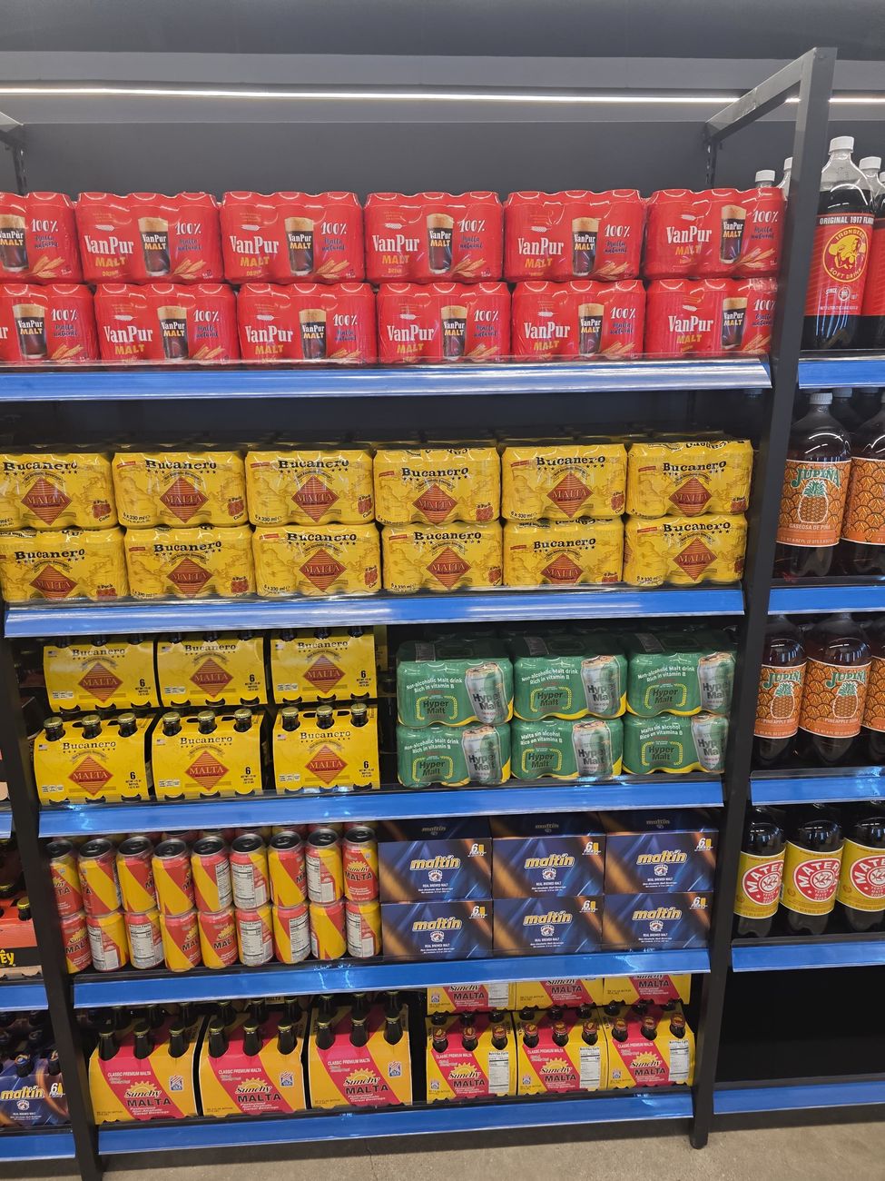 Colorful Cuban and Latin pantry goods